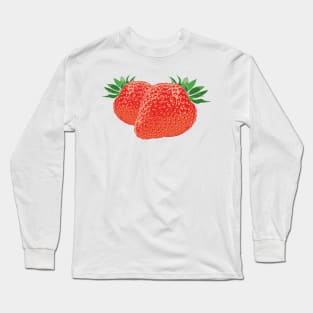 Shiny Strawberries Long Sleeve T-Shirt